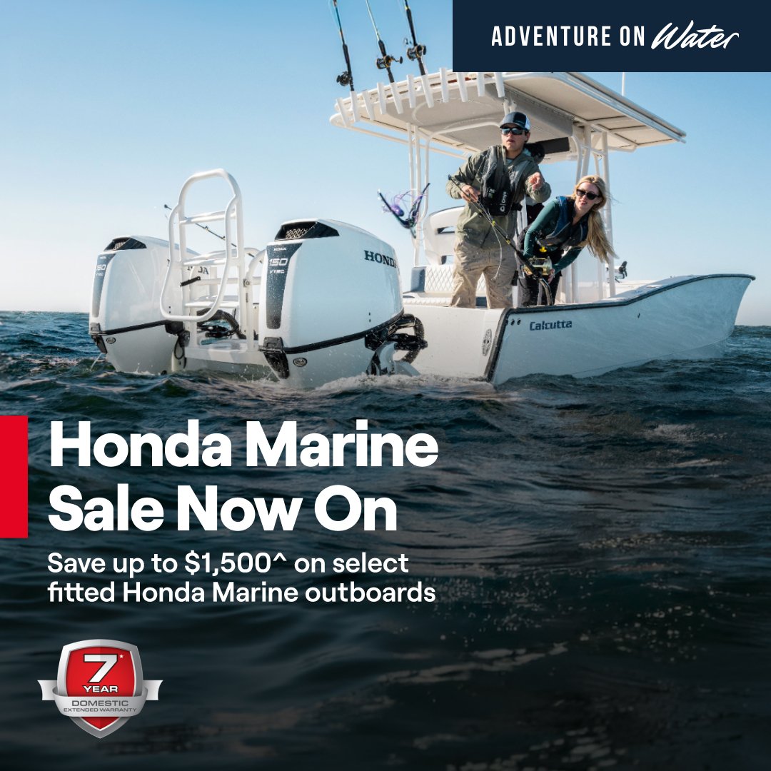 Honda Marine Sale now on - DollarsOff Winter Campaign offer